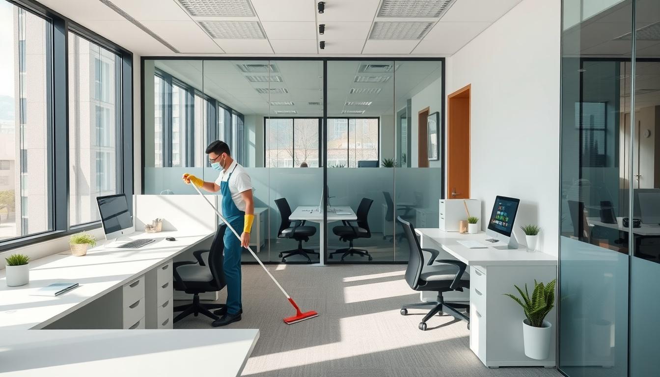 Limpieza pensada para oficinas pequeñas